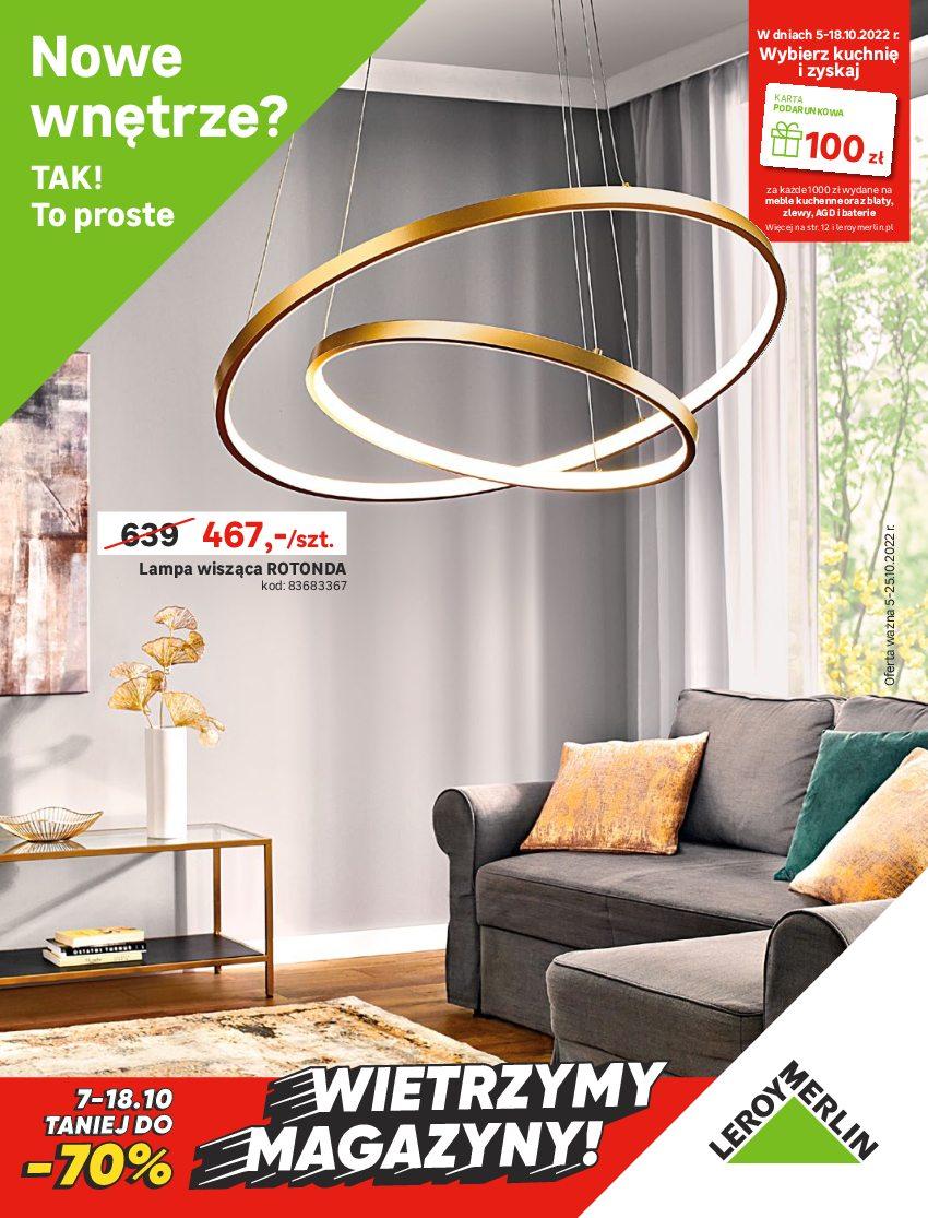 Gazetka promocyjna Leroy Merlin str. 1