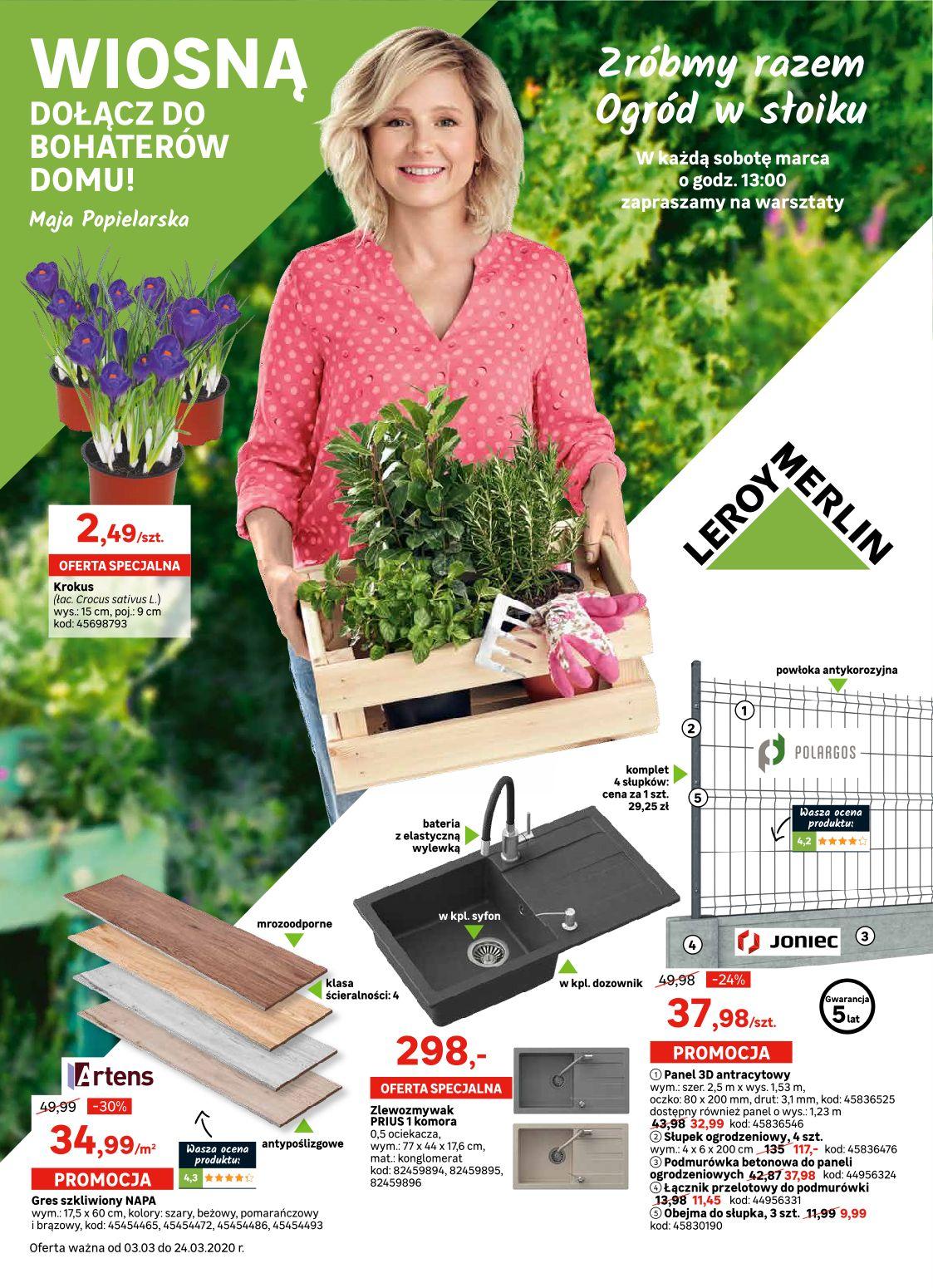 Gazetka promocyjna Leroy Merlin str. 1