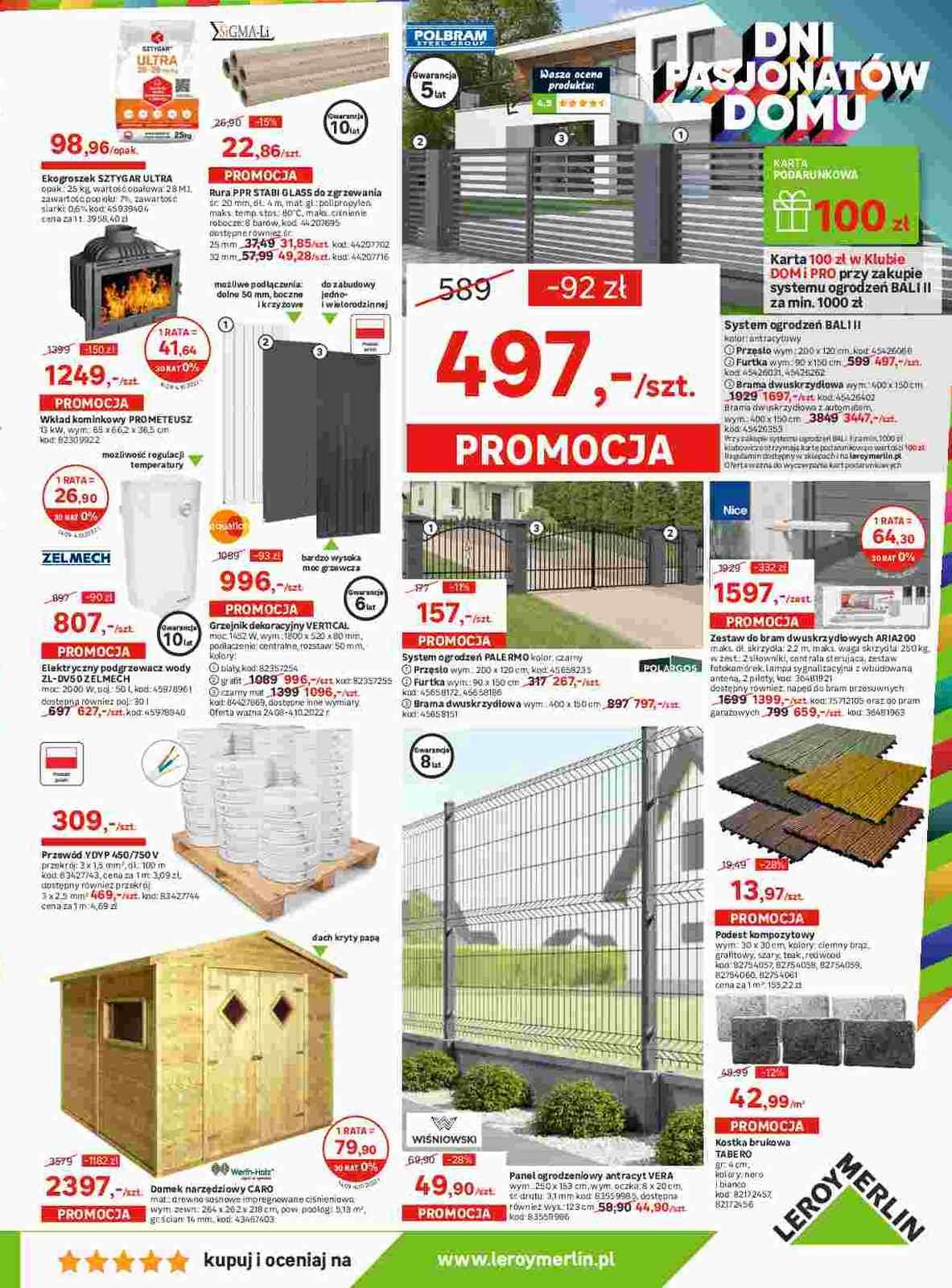 Gazetka promocyjna Leroy Merlin str. 9