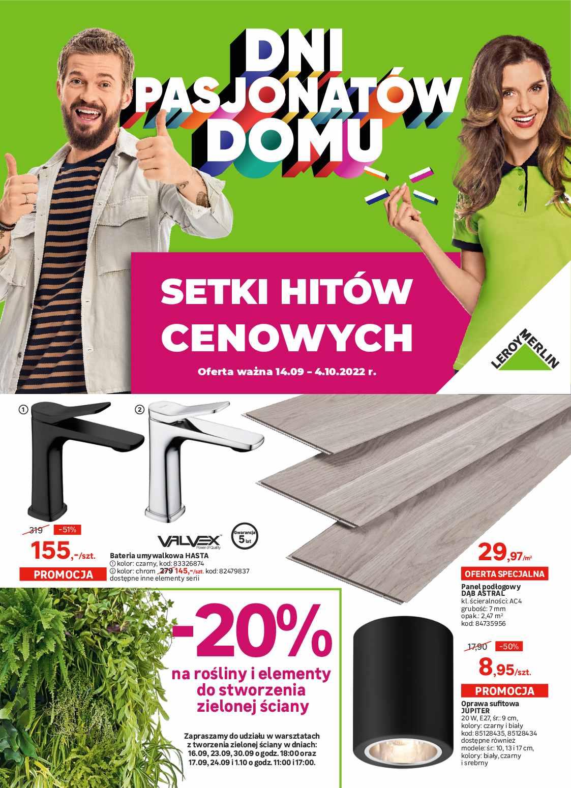 Gazetka promocyjna Leroy Merlin str. 1