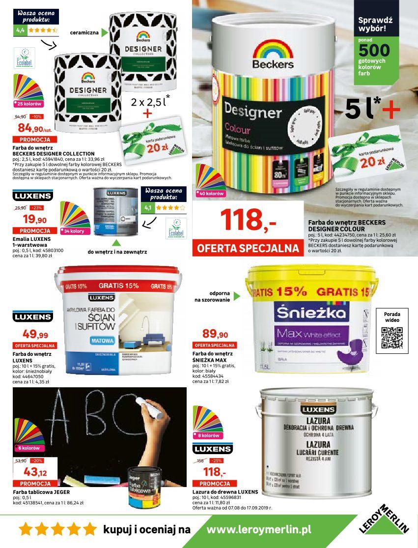 Gazetka promocyjna Leroy Merlin str. 19