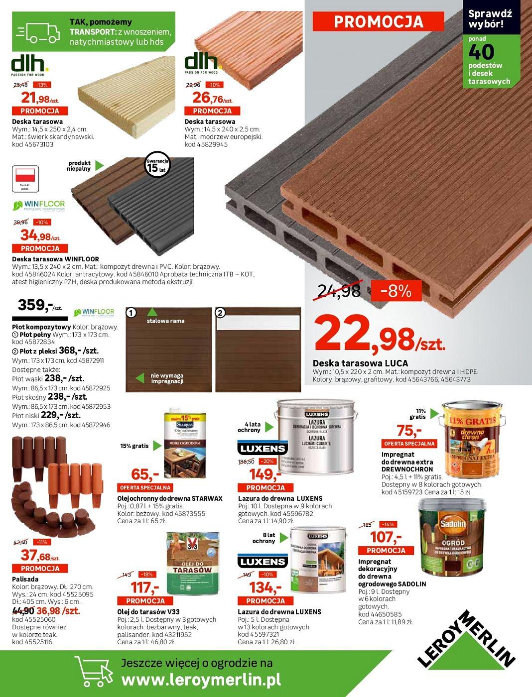 Gazetka promocyjna Leroy Merlin str. 9