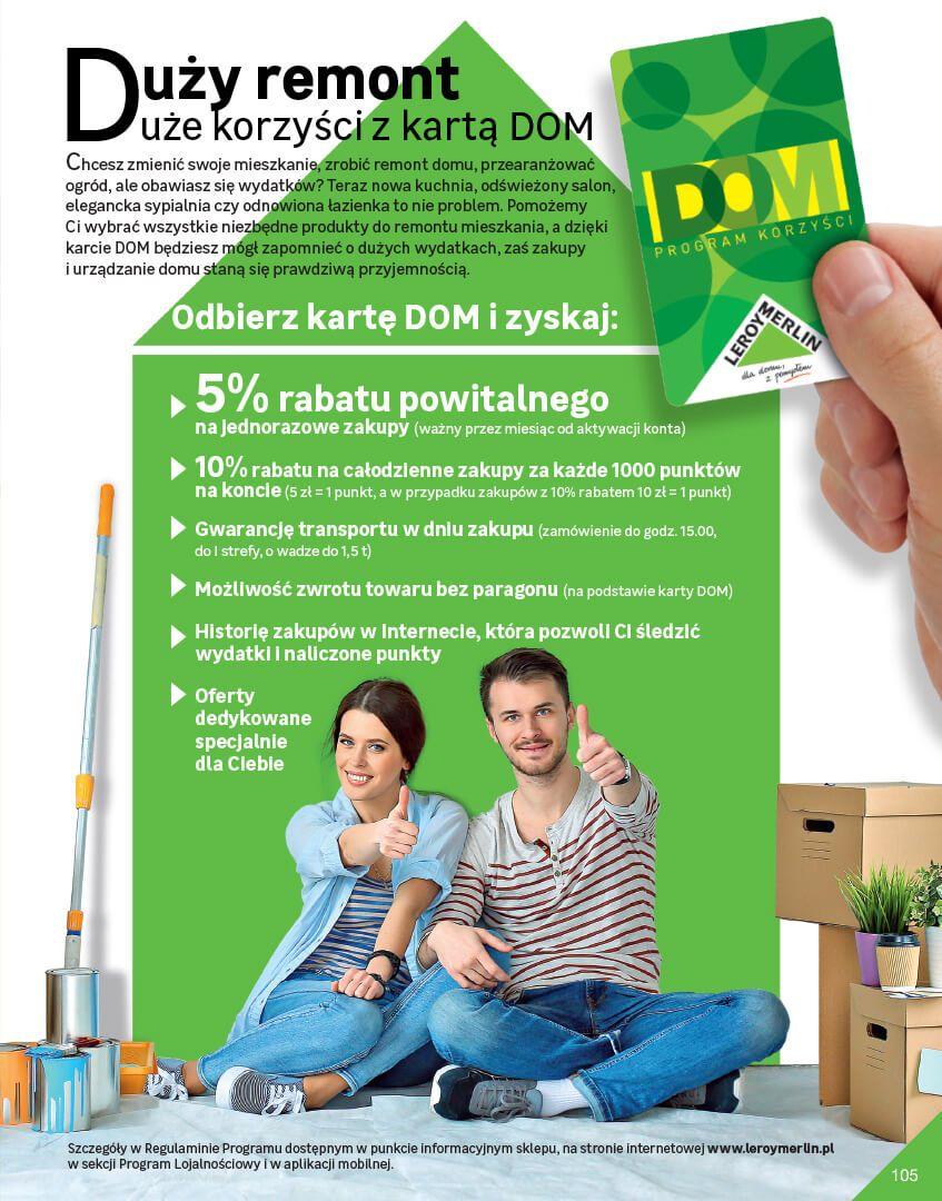 Gazetka promocyjna Leroy Merlin str. 105
