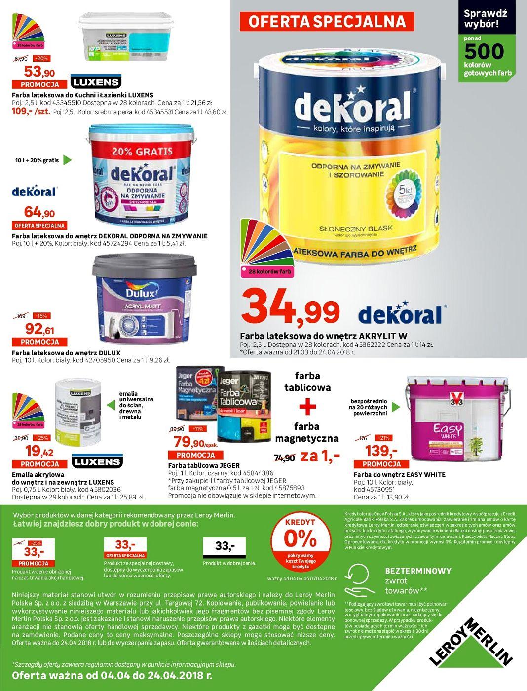 Gazetka promocyjna Leroy Merlin str. 31