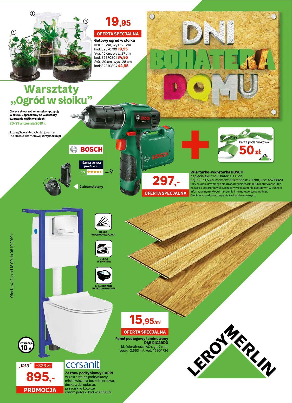 Gazetka promocyjna Leroy Merlin str. 1