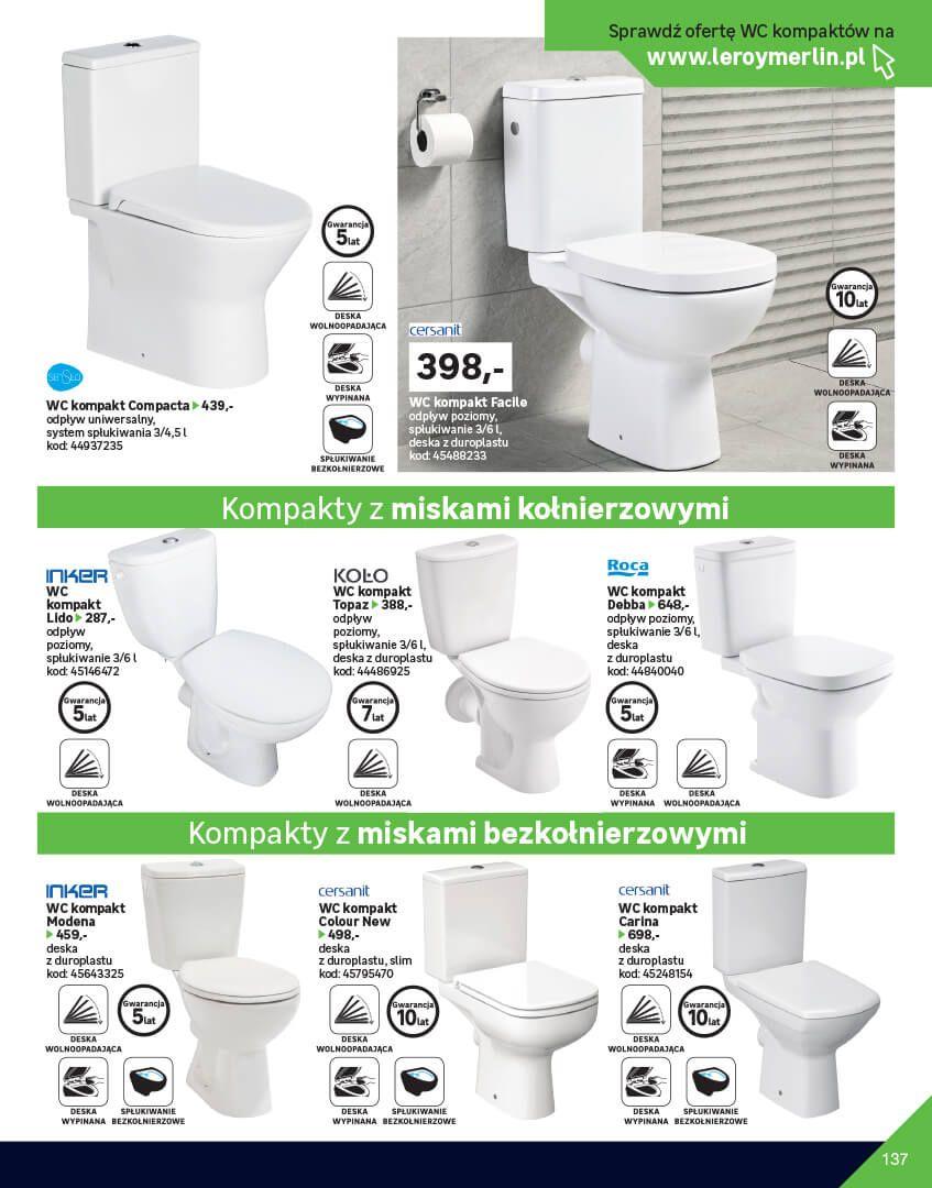 Gazetka promocyjna Leroy Merlin str. 137