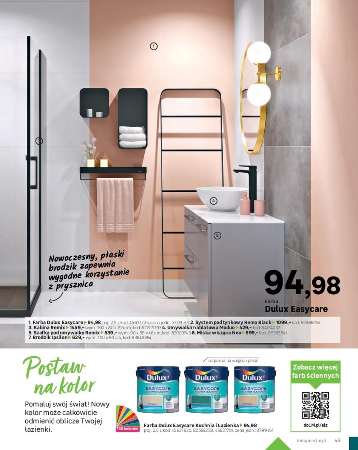 Gazetka promocyjna Leroy Merlin str. 43