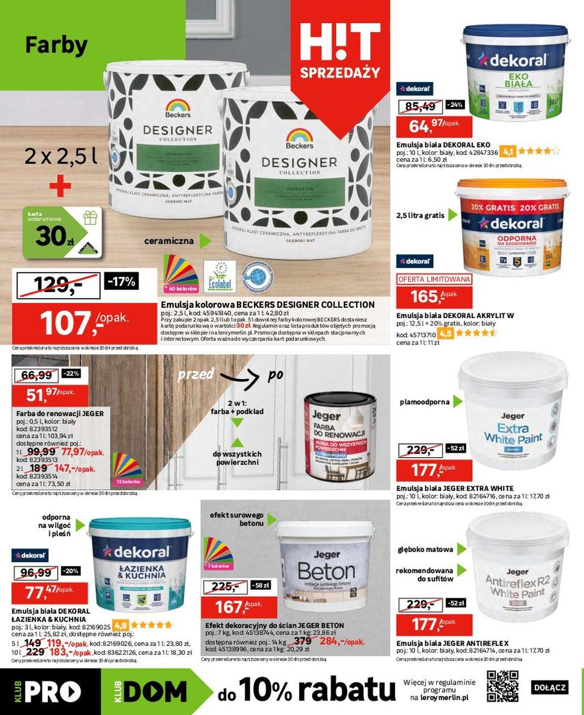 Gazetka promocyjna Leroy Merlin str. 8