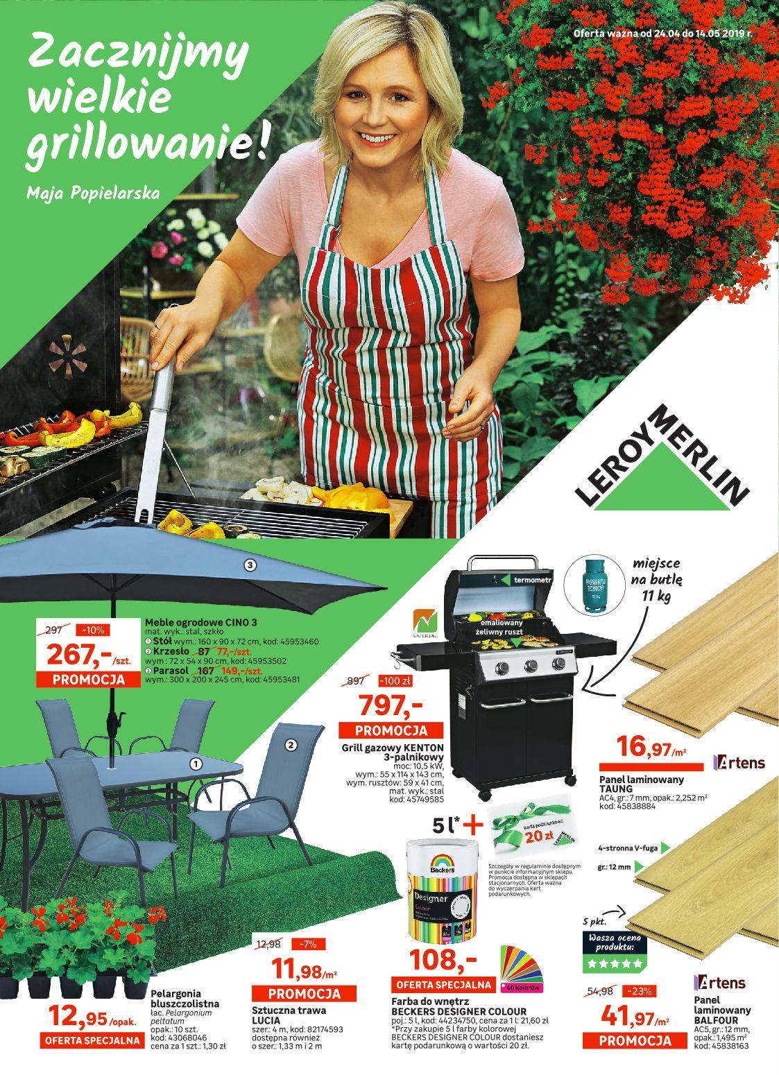 Gazetka promocyjna Leroy Merlin str. 1