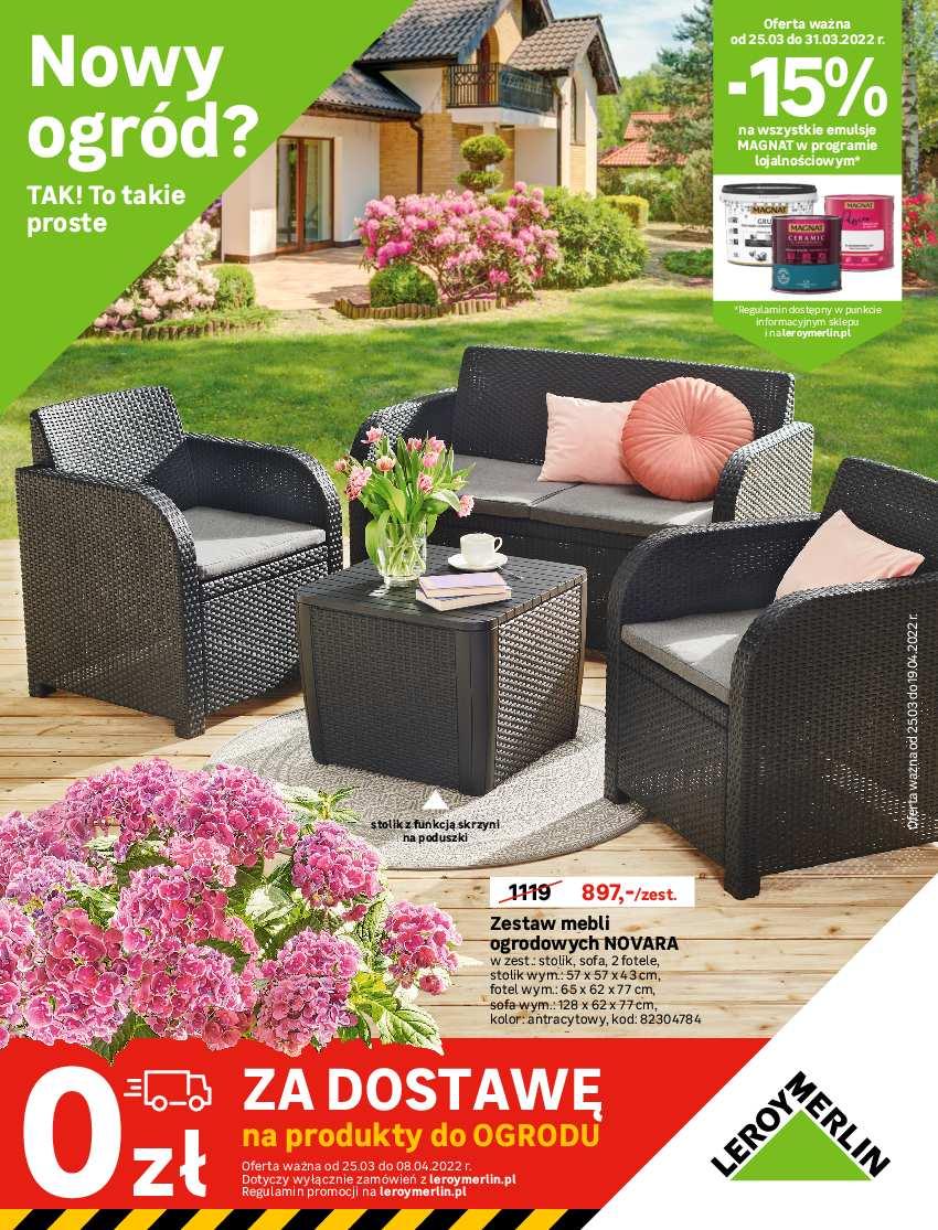 Gazetka promocyjna Leroy Merlin str. 1