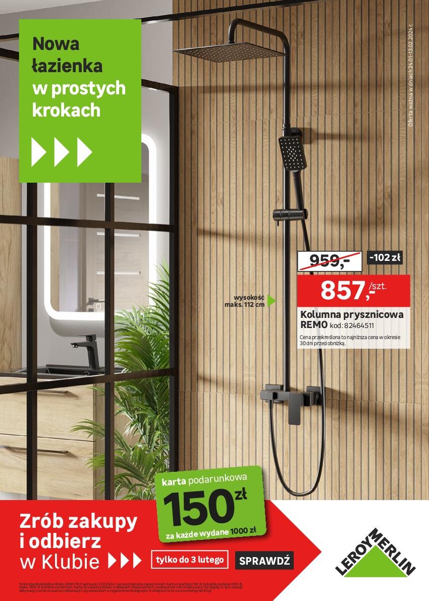 Gazetka promocyjna Leroy Merlin str. 1