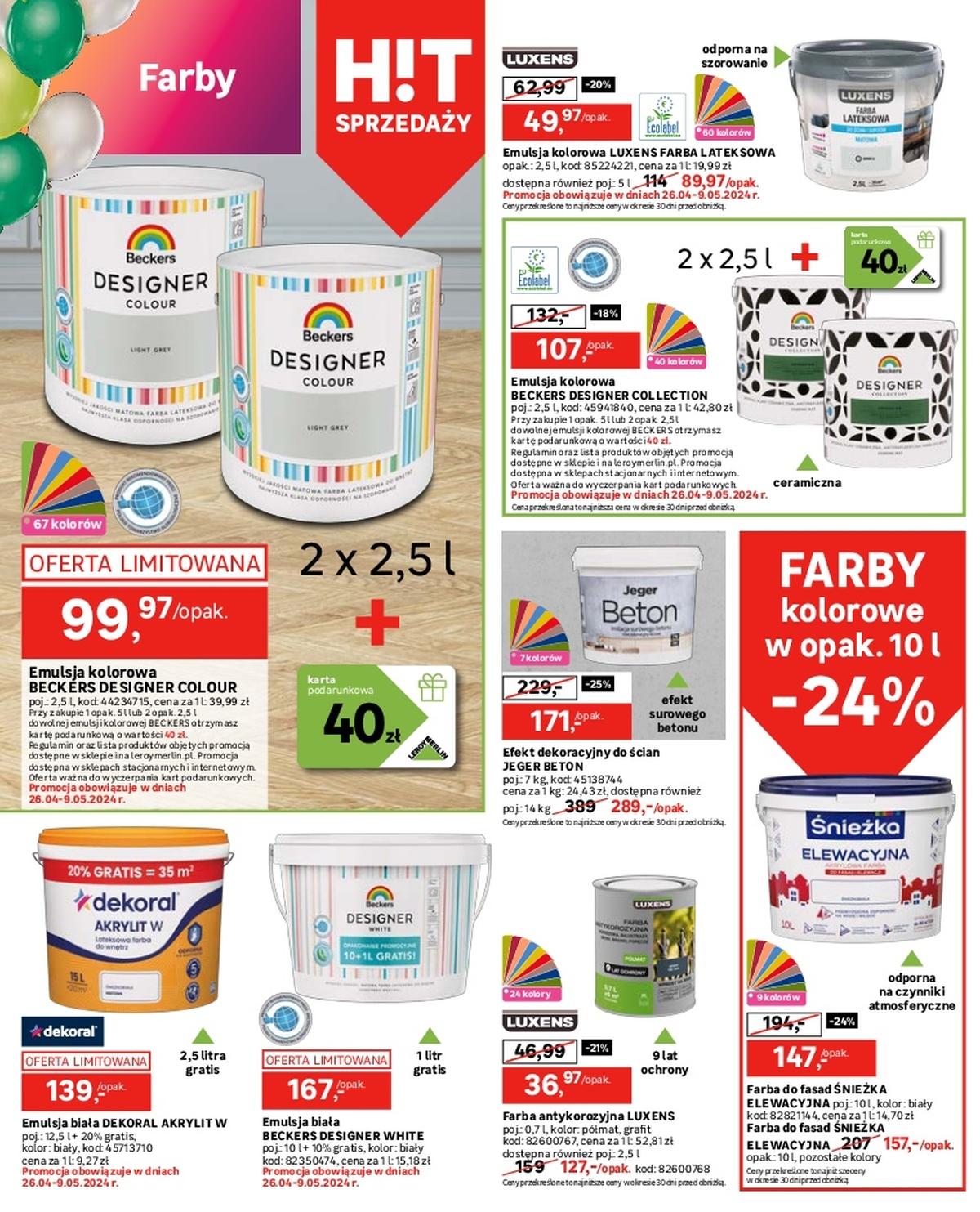 Gazetka promocyjna Leroy Merlin str. 10