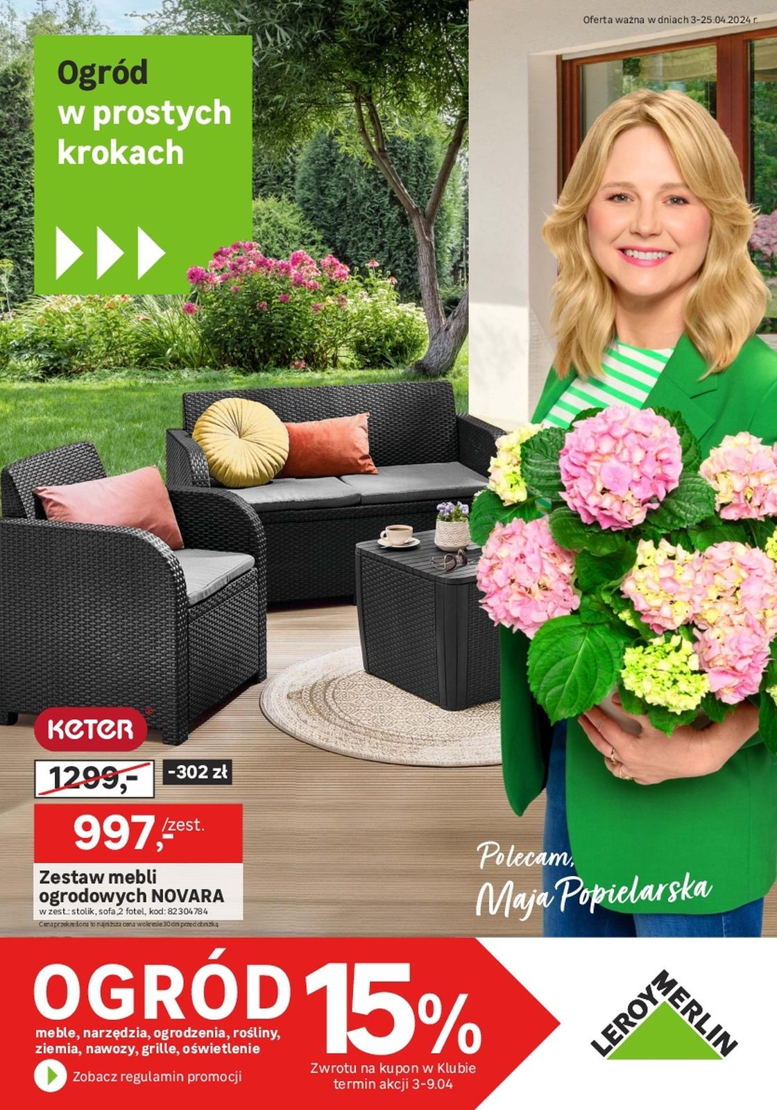 Gazetka promocyjna Leroy Merlin str. 1