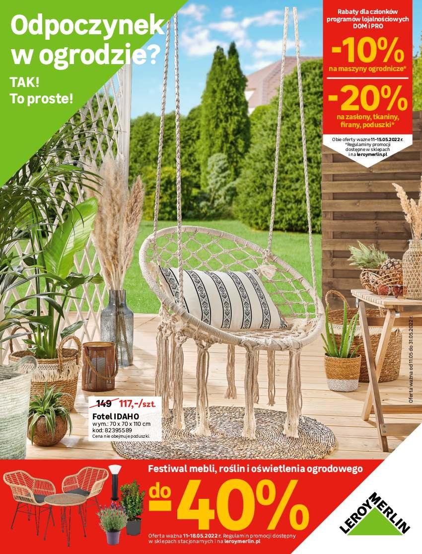 Gazetka promocyjna Leroy Merlin str. 1
