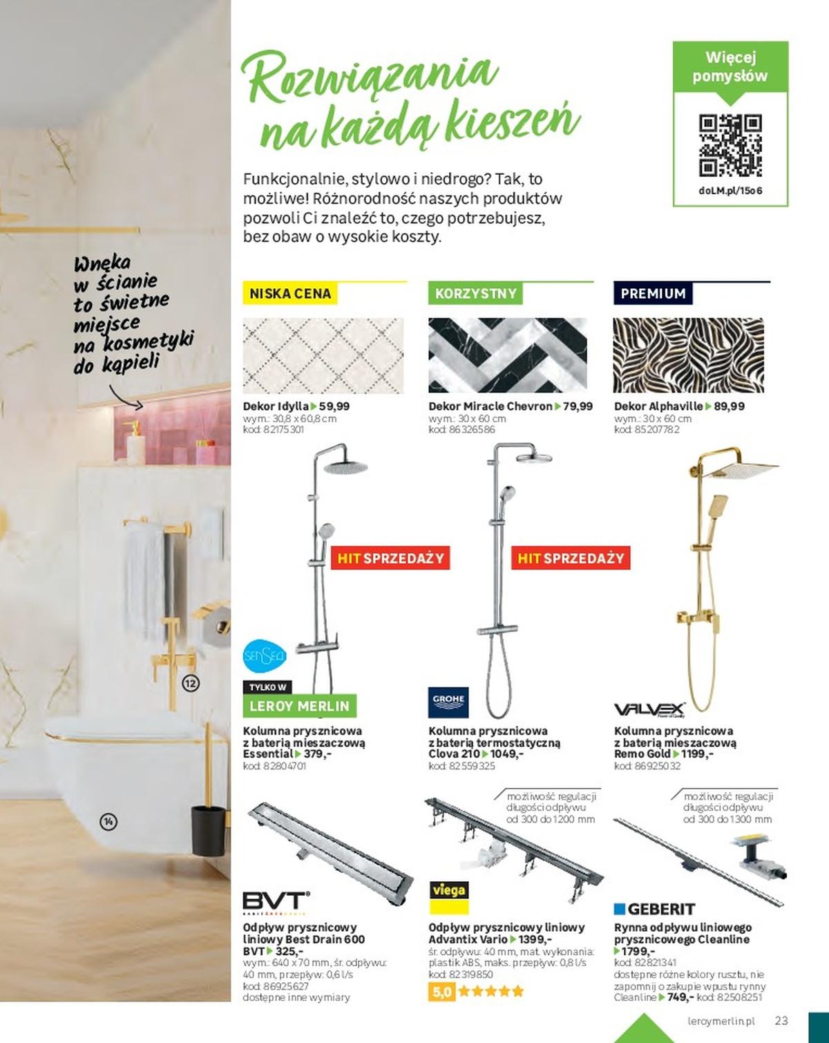 Gazetka promocyjna Leroy Merlin str. 23