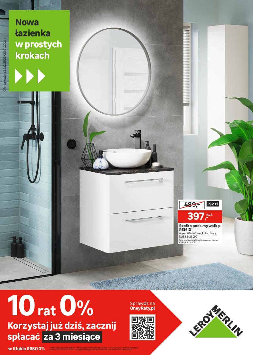 Gazetka promocyjna Leroy Merlin str. 1