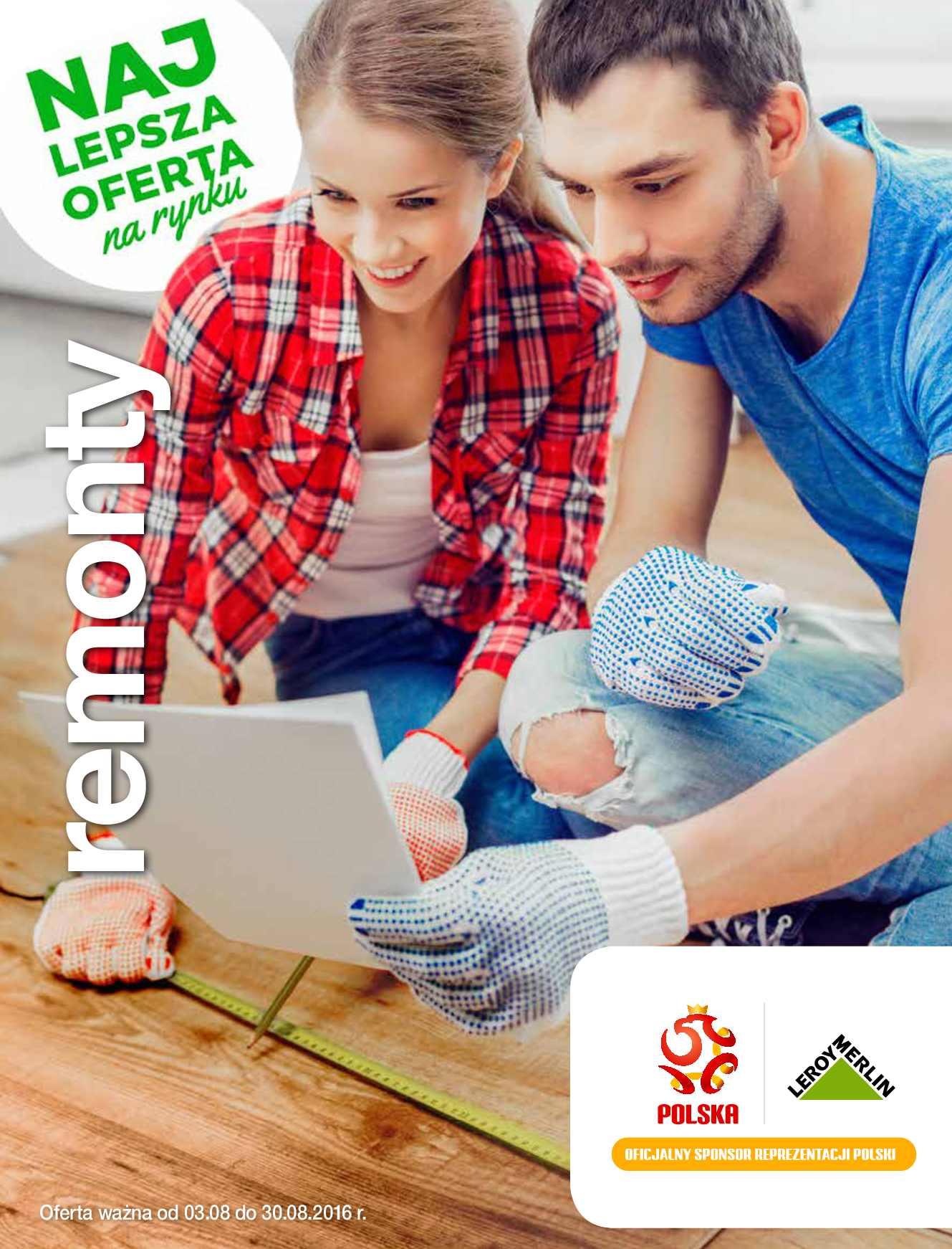 Gazetka promocyjna Leroy Merlin str. 1