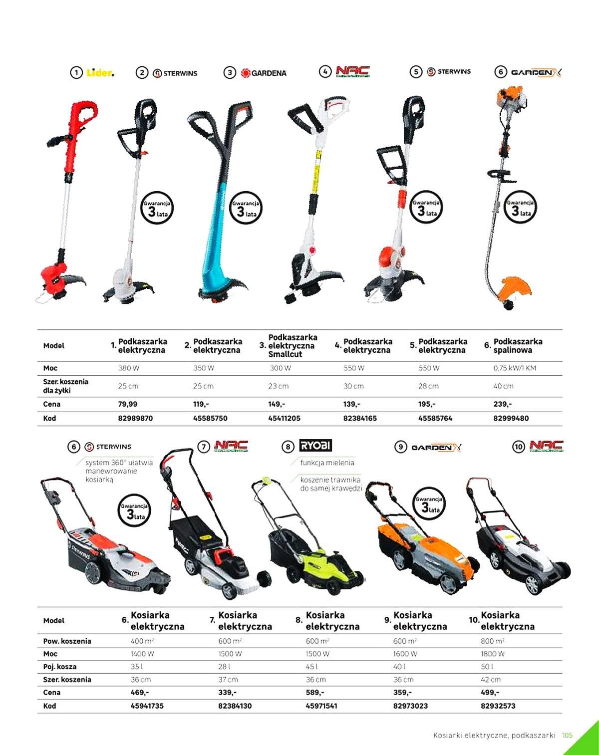 Gazetka promocyjna Leroy Merlin str. 105