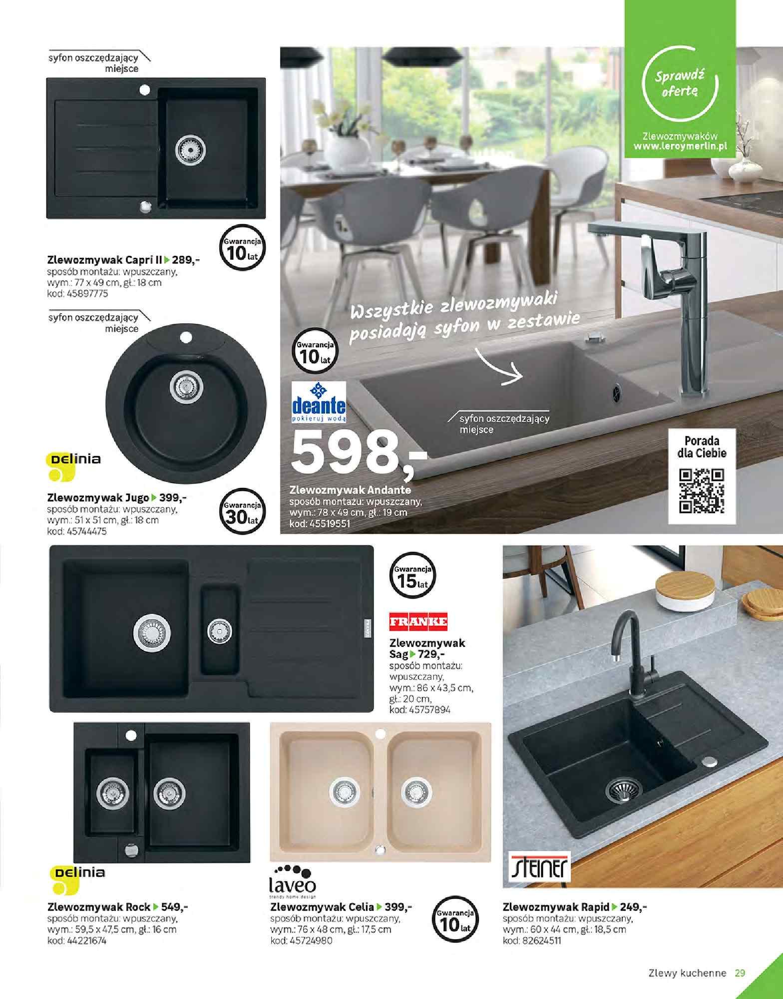 Gazetka promocyjna Leroy Merlin str. 29