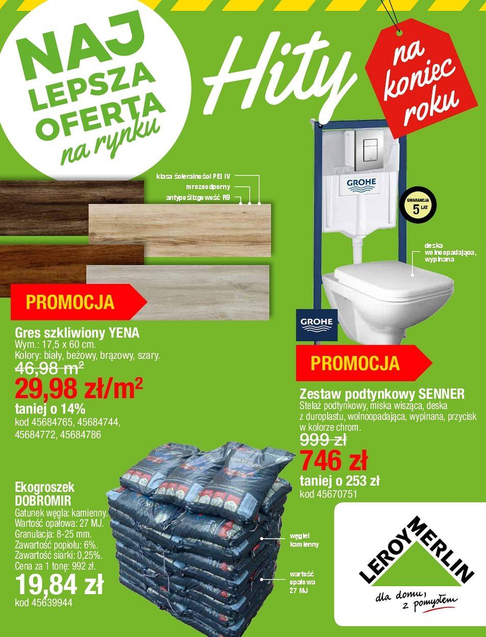 Gazetka promocyjna Leroy Merlin str. 1
