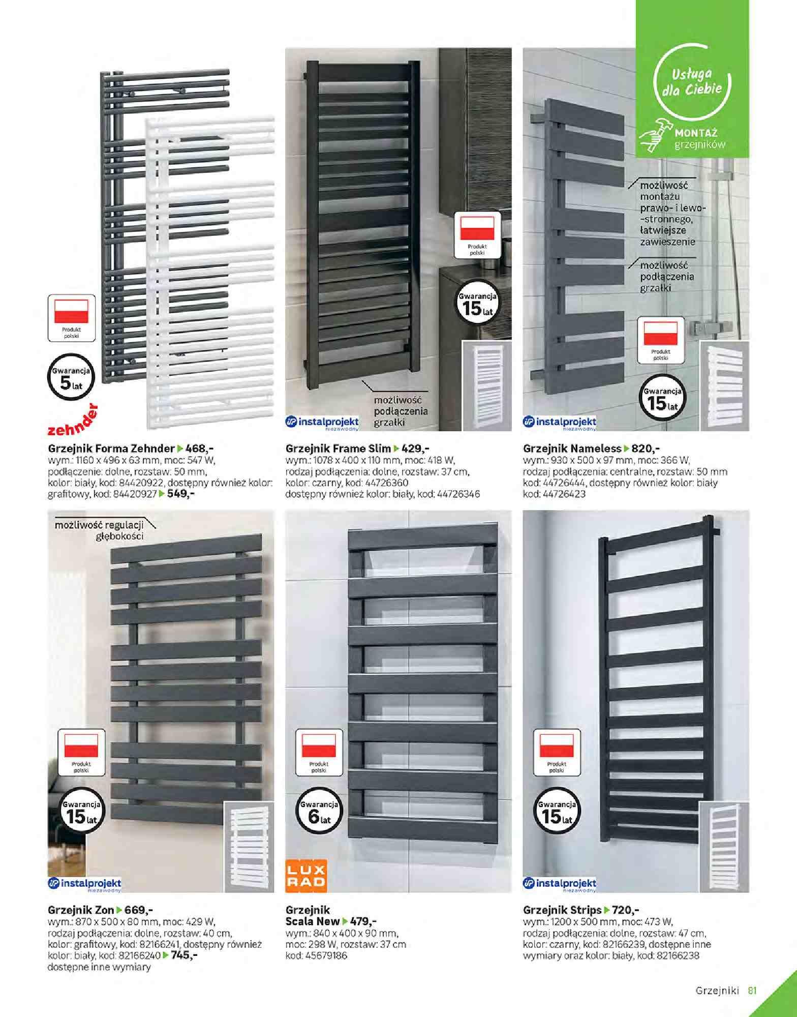 Gazetka promocyjna Leroy Merlin str. 81