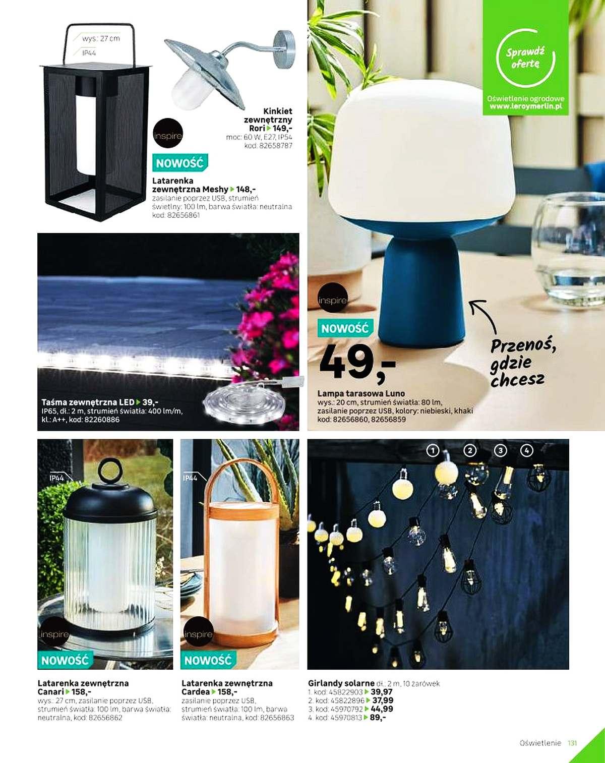 Gazetka promocyjna Leroy Merlin str. 131