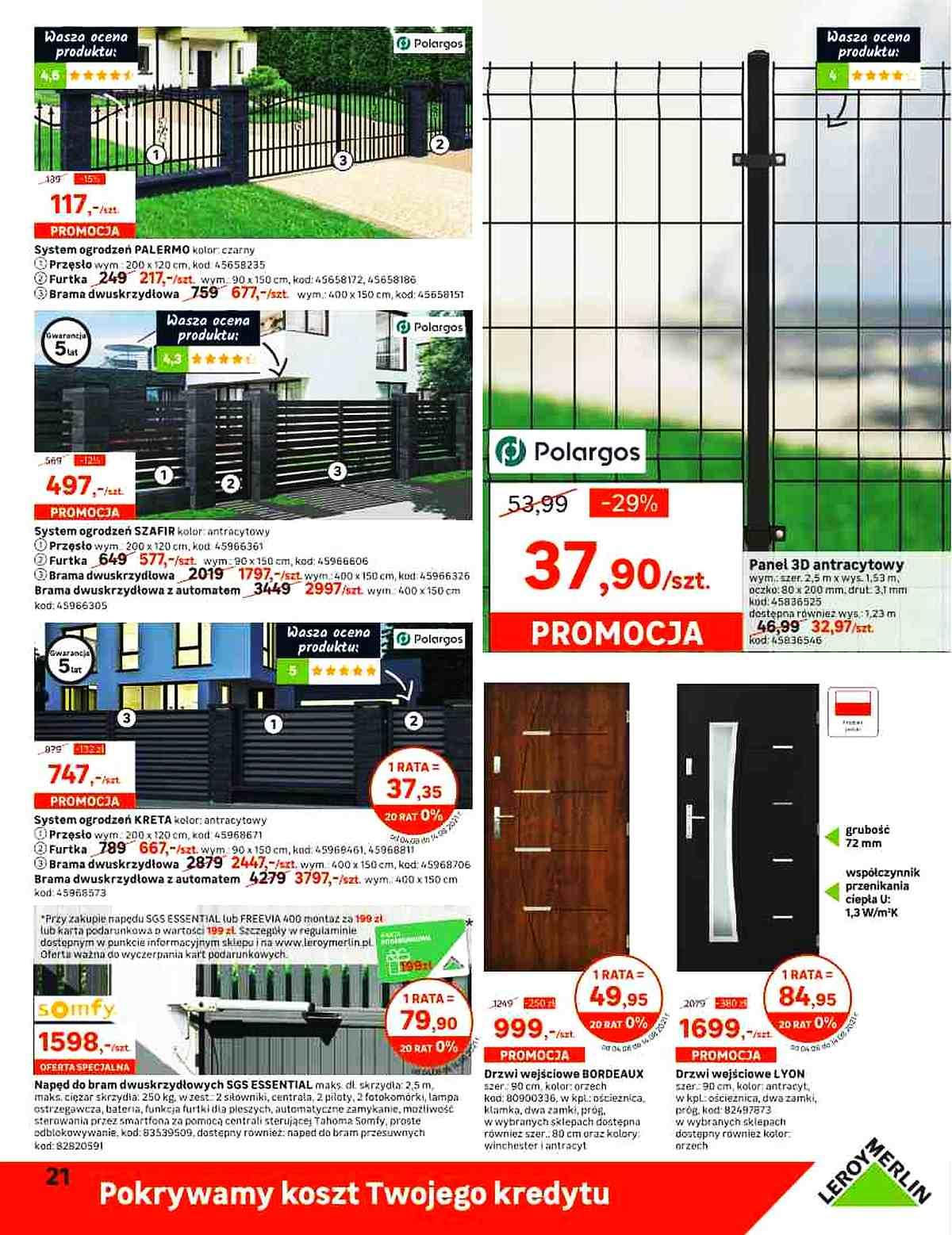 Gazetka promocyjna Leroy Merlin str. 21