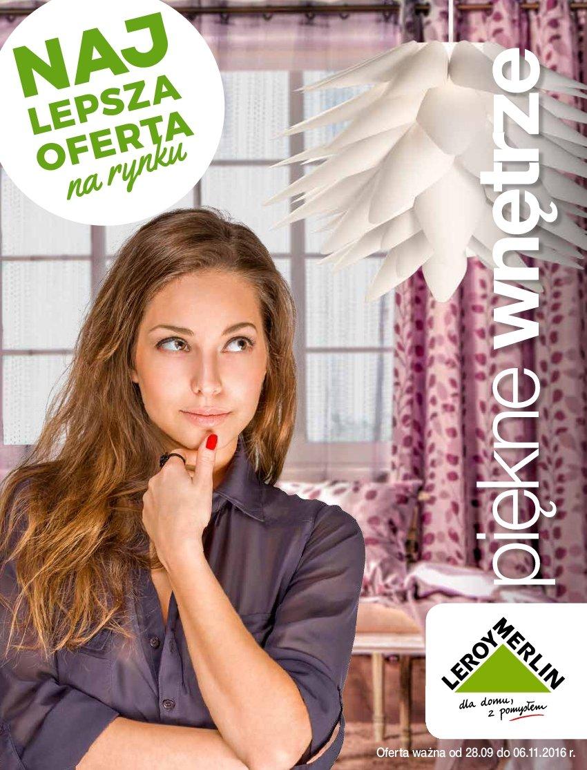Gazetka promocyjna Leroy Merlin str. 1
